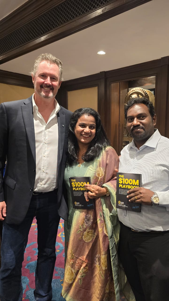 Coach Dhejo at the ActionCOACH Goa India global coaching conference