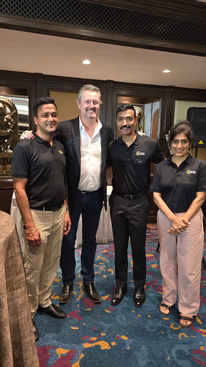 Coach Dhejo at the ActionCOACH Goa India global coaching conference