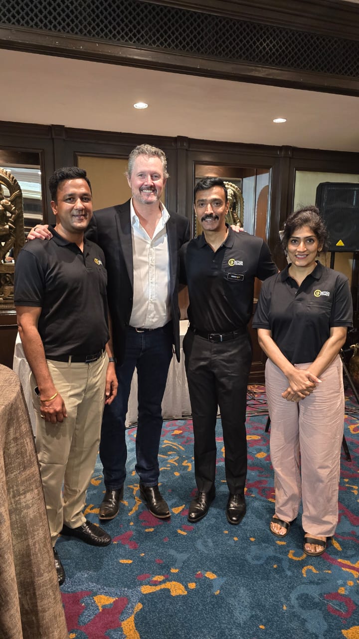 Coach Dhejo at the ActionCOACH Goa India global coaching conference