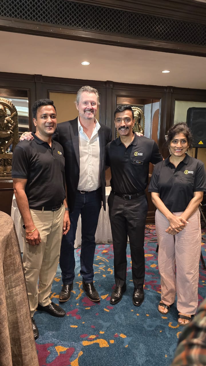 Coach Dhejo at the ActionCOACH Goa India global coaching conference