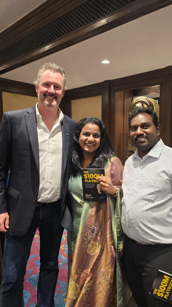 Coach Dhejo at the ActionCOACH Goa India global coaching conference
