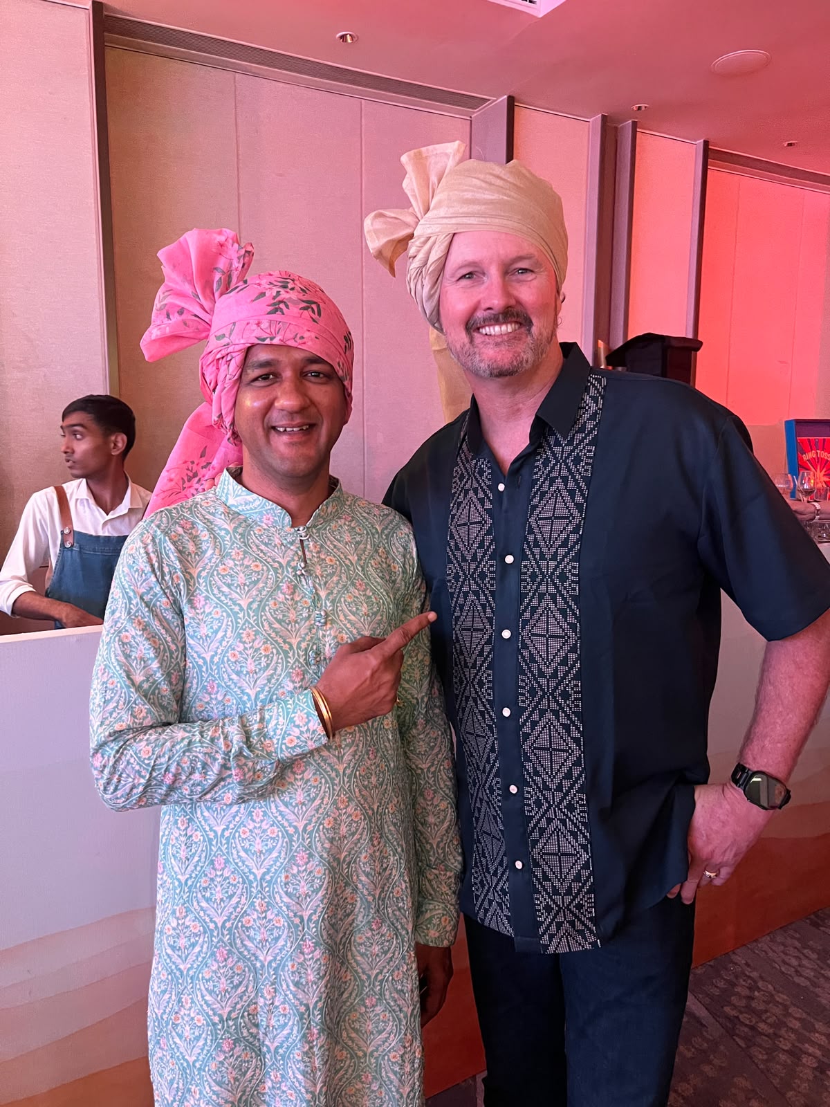 Coach Dhejo at the ActionCOACH Goa India global coaching conference